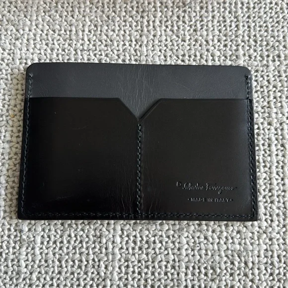 Salvatore Ferragamo Leather Card Holder - Picture 3 of 5
